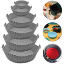 MoldeX de Silicone para AirFry - Kit com 6 Unidades