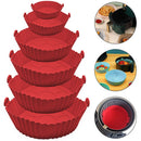 MoldeX de Silicone para AirFry - Kit com 6 Unidades